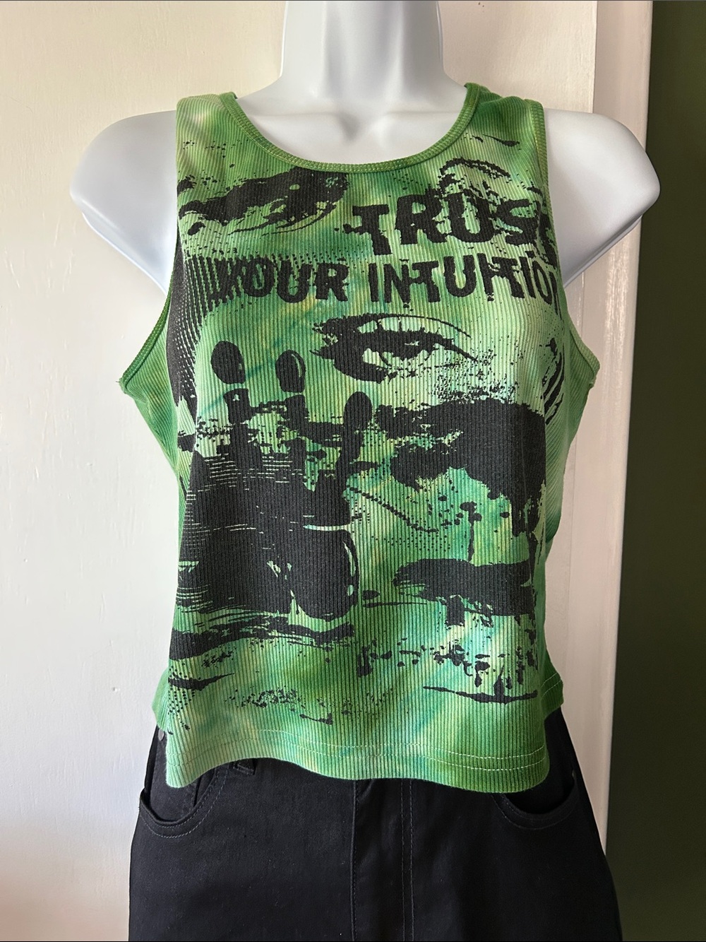 ROMWE- Trust Your Intuition Tank